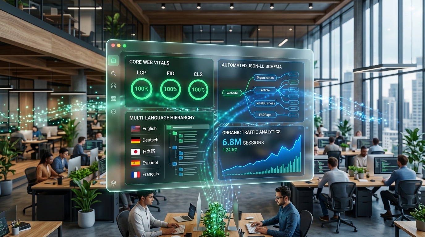نظام إدارة المحتوى المتقدم لمحركات البحث (Enterprise Django CMS)